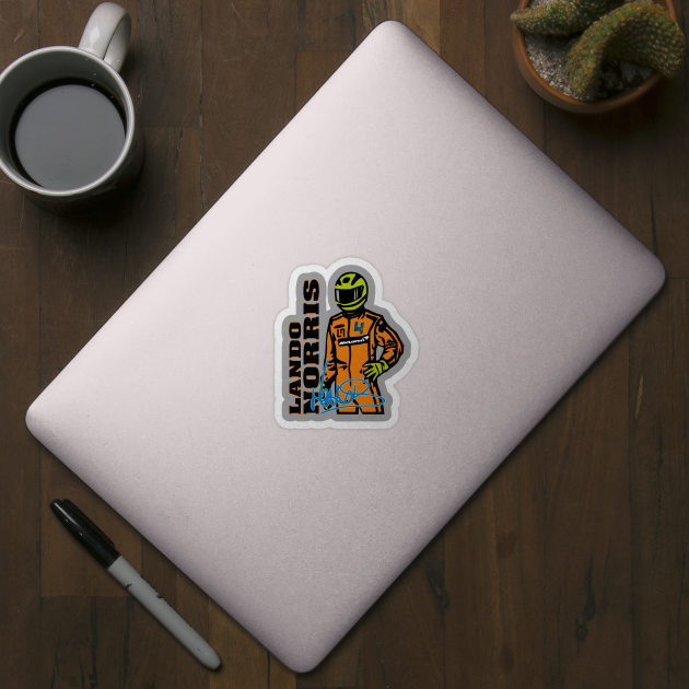 #2 Lando Driver Fan by Lifeline/BoneheadZ Apparel